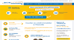 Desktop Screenshot of acethionville.fr